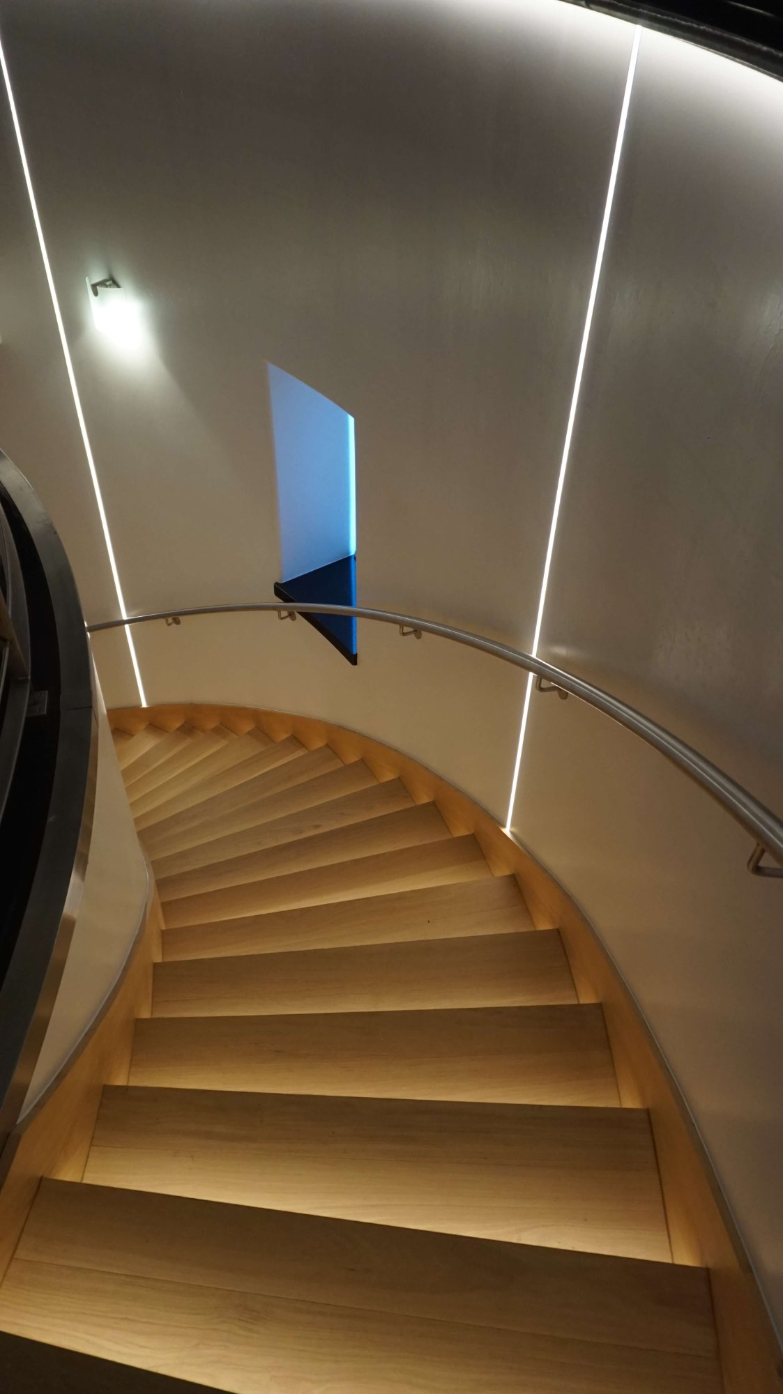 GSR Observatory - Curved Stairway