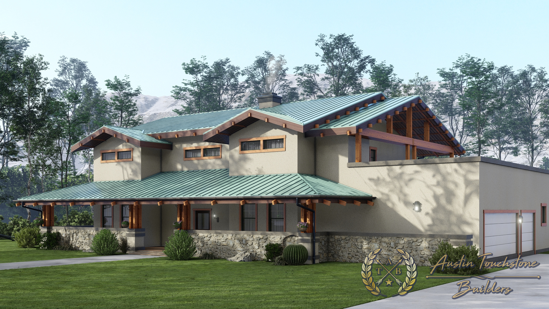 Seven Creeks Ranch - Side View